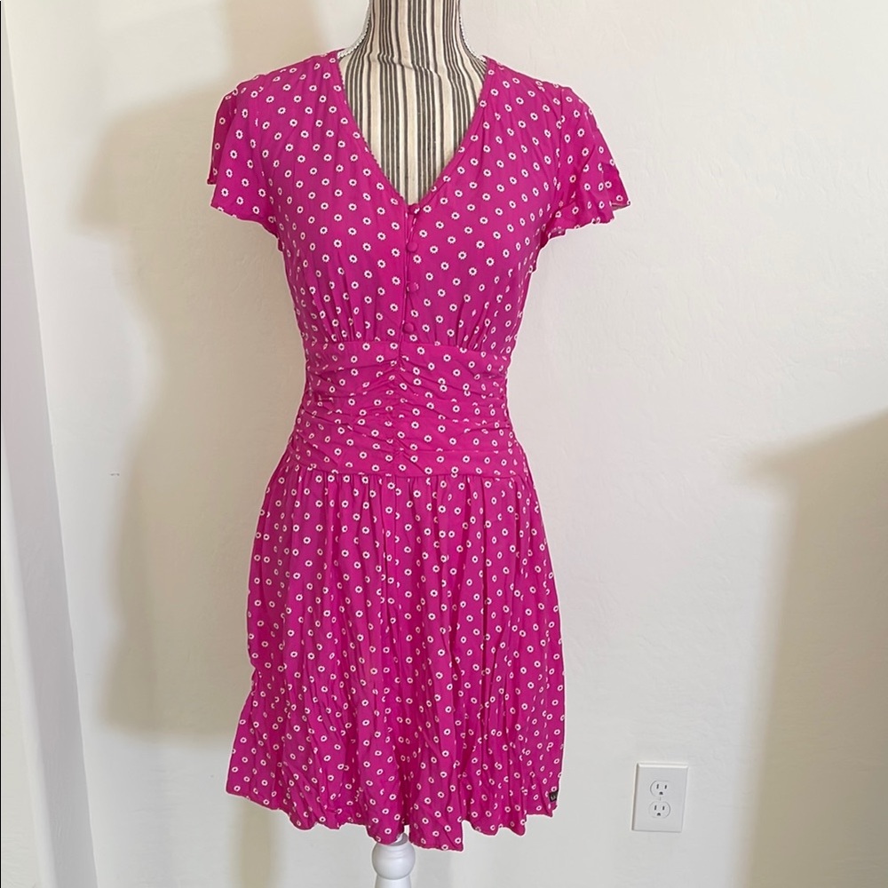 Matilda Jane Some Moxie Floral Polka Dot
Magenta Pink Dress Size Small